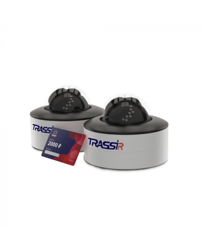 Комплект облачного видеонаблюдения TRASSIR W2D5Street в Йошкар-Оле IP-камеры Pintop.ru