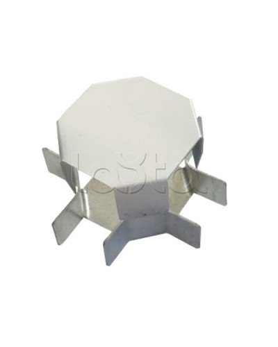 Соединитель ККМО Гефест Соединитель ККМО Угол 25 Х-образный металлический в Йошкар-Оле Аксессуары для лотков Pintop.ru