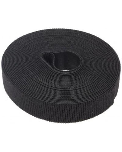 Лента-липучка многоразовая 5 м х 20мм, черная (1 шт/уп) REXANT 07-7526 в Йошкар-Оле Монтажные материалы Pintop.ru