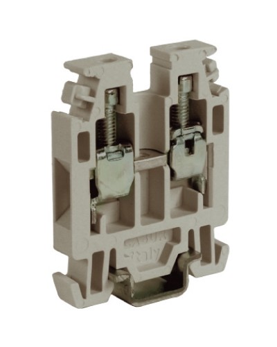 Зажим 2,5 кв.мм серый DKC ZRN500GR в Йошкар-Оле Крепежные изделия Pintop.ru