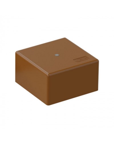 SD3 Коробка распределительная для о/п, для монтажного пистолета 75x75x40мм, 6 пар 10мм2, (корич.) Экопласт (72935B) в Йошкар-Оле Распределительные коробки Pintop.ru