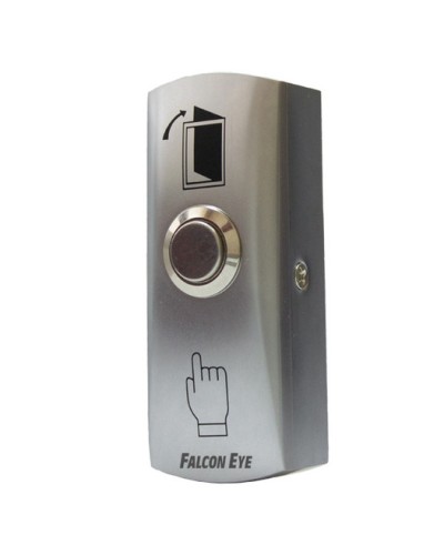 Кнопка выхода металлическая накладная Falcon Eye FE-EXIT в Йошкар-Оле Кнопки выхода Pintop.ru