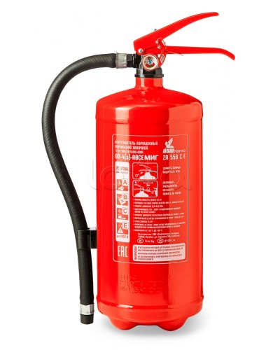 Огнетушитель ПОЖТЕХНИКА ОП-4(з) МИГ (2А, 70В, С, Е) в Йошкар-Оле Огнетушители Pintop.ru