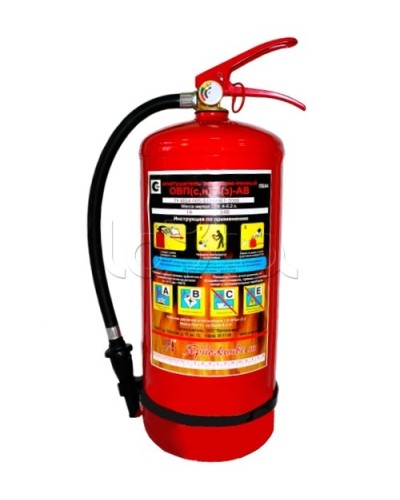 Огнетушитель воздушно-пенный Ярпожинвест ОВП-10(з) в Йошкар-Оле Огнетушители Pintop.ru