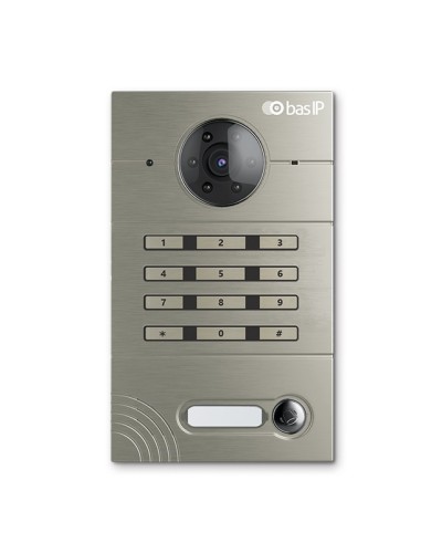 Панель вызывная BAS-IP AV-01KD GREY в Йошкар-Оле Вызывные видеопанели малоабонентные Pintop.ru