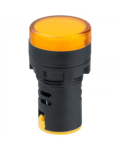 Лампа индикаторная Navigator 82 806 NBI-I-AD22-24-Y желтая d22мм 24В AC/DC в Йошкар-Оле Источники света(Лампы) Pintop.ru
