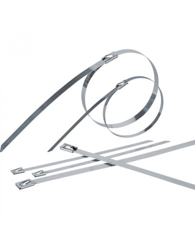 Хомуты стальные Navigator 82 388 NCT-S-046-300-50 (50 шт/упак) в Йошкар-Оле Стяжки-хомуты Pintop.ru