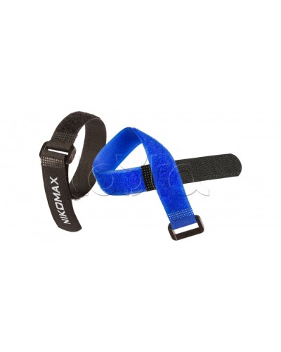 Стяжка-липучка NIKOMAX NMC-CTV290-20-HB-BL-10 (10шт) в Йошкар-Оле Стяжки-хомуты Pintop.ru