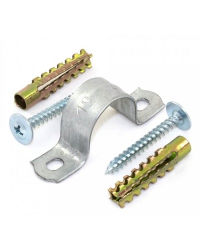 Комплекты для крепления ОКЛ с использованием самореза, дюбеля и скобы СМД 19-20 (100 шт) Промрукав (PR08.5003) в Йошкар-Оле Держатели, клипсы, скобы Pintop.ru