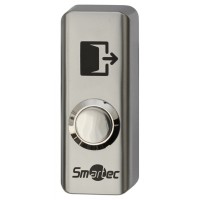 Кнопка металлическая, накладная Smartec ST-EX141