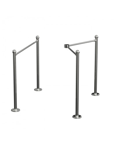 Ограждение прямое Ростов-Дон ОП-Р (Хром) в Йошкар-Оле Ограждения Pintop.ru