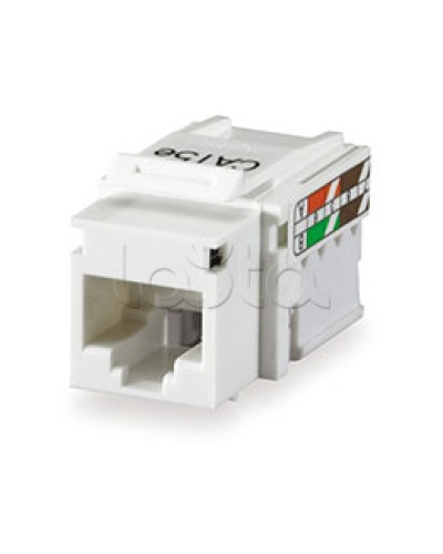 RJ-45 Модуль инф.розетки 110/Krone 5e кат.,бел. CL-0006 Экопласт (87545) в Йошкар-Оле Кроссовое оборудование тип Krone Pintop.ru