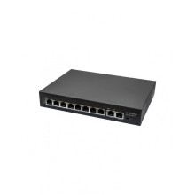 PoE коммутатор Fast Ethernet на 10 RJ45 портов NST NS-SW-8F2G-P