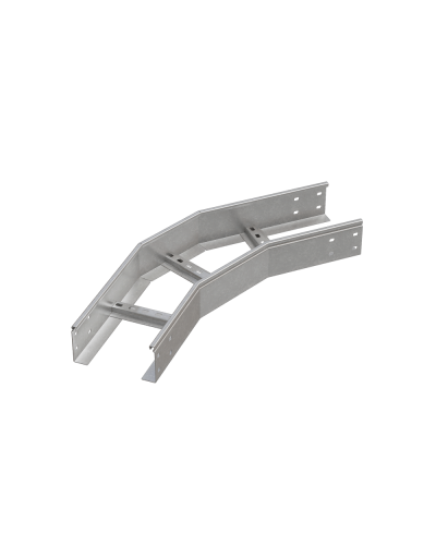 Угол лестничный горизонтальный 45 гр. 100х800х1,2 мм N КМ-профиль (LGL45-100-800-1.2 N) в Йошкар-Оле Аксессуары для лотков Pintop.ru