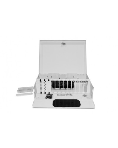 Бокс оптический Hyperline FO-WBX-12xSLT-W140H42-96UN-GY в Йошкар-Оле Кросс оптический Pintop.ru