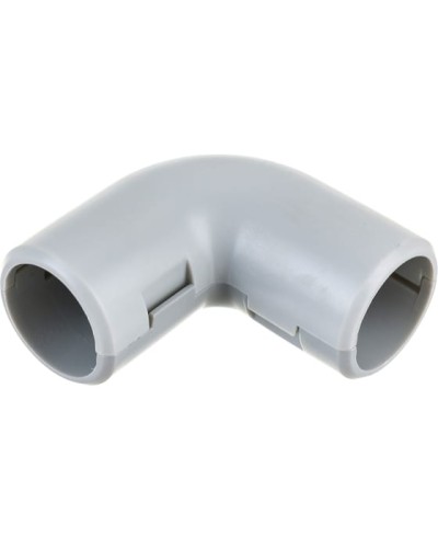 CI25G Угол 90 гр.(2част.) для труб D25мм, цвет белый (1уп = 25шт) Экопласт (41225-25W) в Йошкар-Оле Повороты, муфты, тройники Pintop.ru