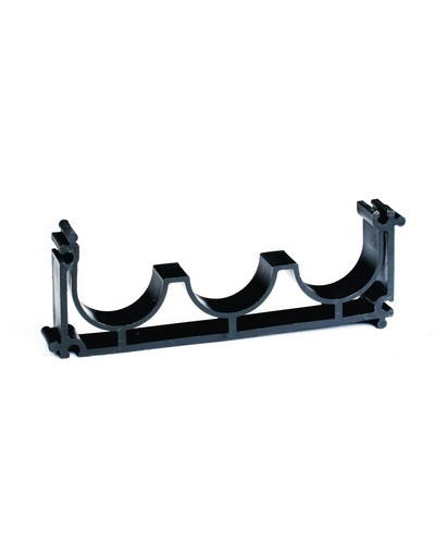 Держатель расстояния тройной (кластер) для двустенных труб д.63 мм DKC 025063 в Йошкар-Оле Держатели, клипсы, скобы Pintop.ru