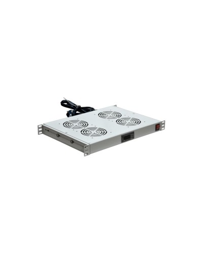 Модуль вентиляторный с термостатом 19 1U с 4-мя вентиляторами REXANT 04-2605 в Йошкар-Оле Вентиляторные модули Pintop.ru