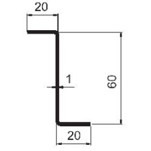 Комплект наличника внутреннего Vizit КНВЦ-20-210(250)