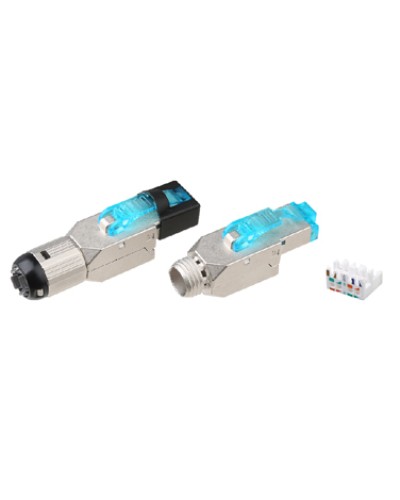 Разъем полевой оконцовки Hyperline PLUD-8P8C-S-C8-SH в Йошкар-Оле Коннекторы и разъемы Pintop.ru