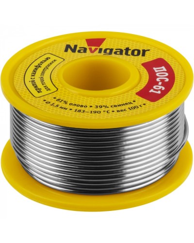 Припой Navigator 93 725 NEM-Pos05-61K-1.5-K100 в Йошкар-Оле Аксессуары для кабель-канала Pintop.ru