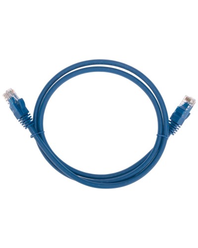 Патч-корд U/UTP, CAT 6, RJ45-RJ45, 26AWG, LSZH, синий, 1м REXANT 02-0294-1 в Йошкар-Оле Патчкорды (медные) Pintop.ru