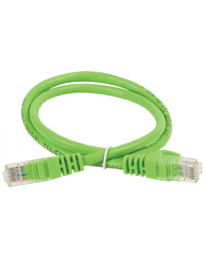 ITK Коммутационный шнур (патч-корд), кат.5Е UTP, 2м, зеленый (PC02-C5EU-2M) в Йошкар-Оле Патч-корды и пигтейлы Pintop.ru