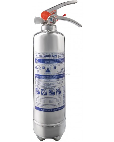 Огнетушитель ПОЖТЕХНИКА ОП-1(з) МИГ нерж. d110 (1А, 13В, С, Е) в Йошкар-Оле Огнетушители Pintop.ru