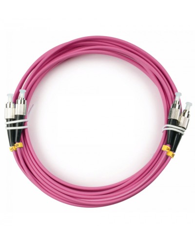 Шнур оптический duplex FC-FC 50/125 mm OM4 7м LSZH в Йошкар-Оле Патч-корды оптические Pintop.ru