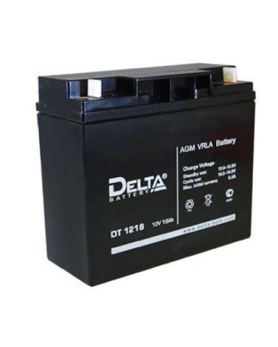 Аккумулятор свинцово-кислотный Delta DT 1218 в Йошкар-Оле Электротехническое оборудование Pintop.ru