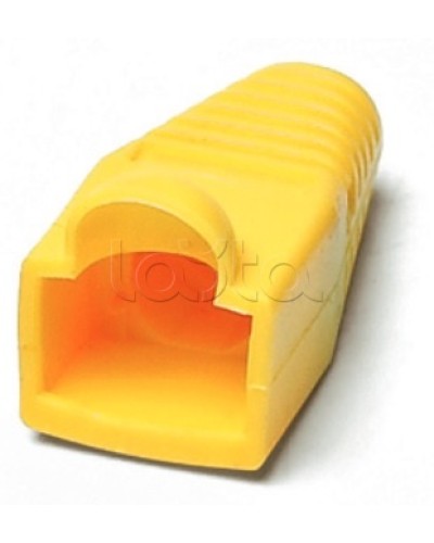 Колпачок изолирующий для разъемов RJ-45 желтый (10шт.) Hyperline BOOT-YL-10 в Йошкар-Оле Коннекторы Pintop.ru