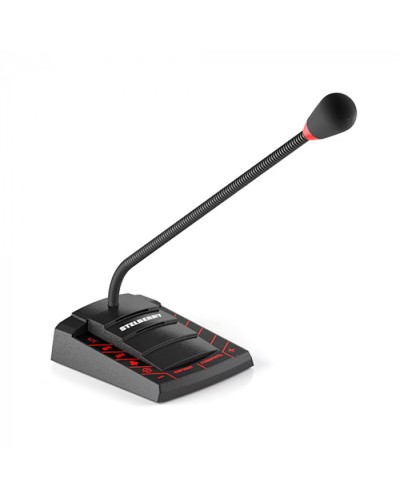 Пульт громкого оповещения STELBERRY F-701 в Йошкар-Оле Микрофонные консоли и микрофоны Pintop.ru