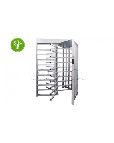 Турникет полноростовой с подогревом 3V RUBEZH STRAZH Model X УХЛ 2.1 WEB MF (T-1000) в Йошкар-Оле Турникеты Pintop.ru