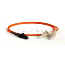 Патч-корд волоконно-оптический Hyperline FC-D2-62-SC/PR-SC/PR-H-3M-LSZH-OR