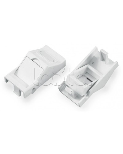 Вставка угловая 45x22.5 для 1 модуля формата Keystone Jack Hyperline SIP2A-1K-M45-22.5 в Йошкар-Оле Модули Keystone Pintop.ru