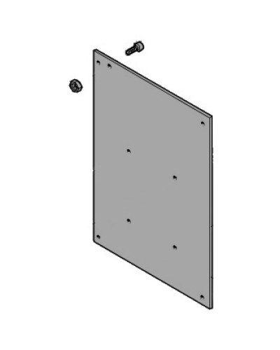 Пластина крепления блока управления BY-3500T Came 119RIY064 в Йошкар-Оле Запчасти для шлагбаумов и автоматики Pintop.ru