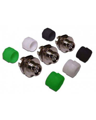 Адаптер оптический SC без фланцев, OM4, симплексный LANMASTER LAN-SC/NF-AM-OM4 в Йошкар-Оле Коннекторы Pintop.ru