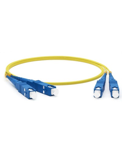 Патч-корд оптический соединительный (SM), 9/125 (OS2), SC/UPC-SC/UPC, (Duplex), LSZH, 1м 50-2011 в Йошкар-Оле Патч-корды оптические Pintop.ru