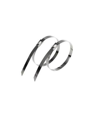 Стяжка кабельная стальная (304) 400x4,6мм (50 шт/уп) REXANT (07-0408) в Йошкар-Оле Стяжки-хомуты Pintop.ru