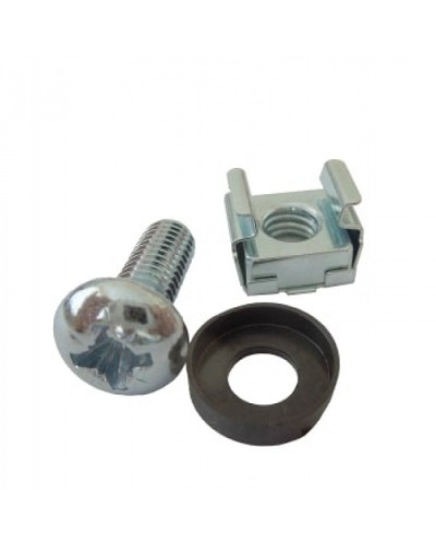 Комплект крепежа (винт М5 чёрный, гайка кузовная М5, шайба 5 чёрная по 40шт) МЕТА 9919 в Йошкар-Оле Система оповещения и трансляции Мета Pintop.ru