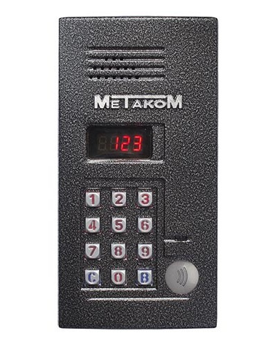 Блок вызова домофона Метаком MK2012-MFEVN в Йошкар-Оле Блоки вызова многоабонентные Pintop.ru