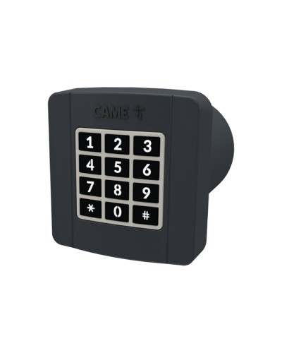 Проводная встраиваемая кодонаборная клавиатура Came 806SL-0290 - SELT2BDG, подключаемая к шине CXN, 12 кнопок, синяя подсветка, RAL7024 в Йошкар-Оле Запчасти для шлагбаумов и автоматики Pintop.ru
