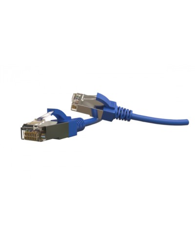 Патч-корд S/FTP Hyperline (PC-LPT-SFTP-RJ45-RJ45-C6-5M-LSZH-BL) в Йошкар-Оле Патчкорды (медные) Pintop.ru