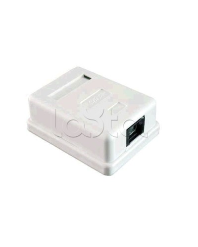 Розетка компьютерная 1xRJ-45 CAT5e экран (10шт/уп) REXANT 03-0122 в Йошкар-Оле Коннекторы Pintop.ru