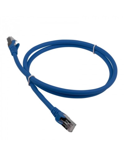 Патч-кордLSZH FTP кат.5e, 15 м, синий LANMASTER (LAN-PC45/S5E-15-BL) в Йошкар-Оле Патч-корды и пигтейлы Pintop.ru