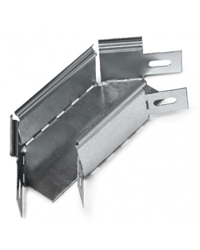 Угол плоский 45° 250x100 (0,7) ПожТехКабель (549-010) в Йошкар-Оле Аксессуары для лотков Pintop.ru