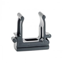 CF16G Держатель (клипса), без галогена, для труб D16мм, цвет чёрный (50шт)Экопласт (41716-50HF-BL)