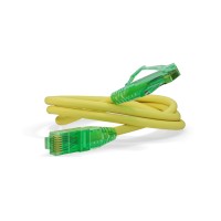 Патч-корд Hyperline PC-LPM-UTP-RJ45-RJ45-C6a-1M-LSZH-YL