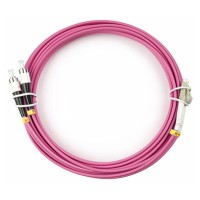 Шнур оптический duplex LC-FC 50/125 mm OM4 5м LSZH Cabeus FOP-50-OM4-LC-FC-5m