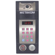 Многоабонентый антивандальный блок вызова со встроенной гибридной видеокамерой Метаком MК2018-RFMFСVH